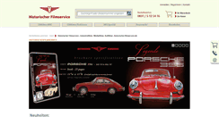 Desktop Screenshot of historischer-filmservice.de